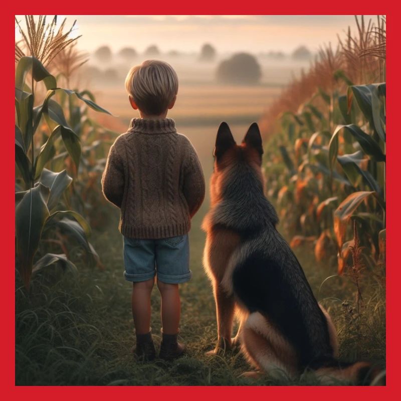 German Shepherd Art
