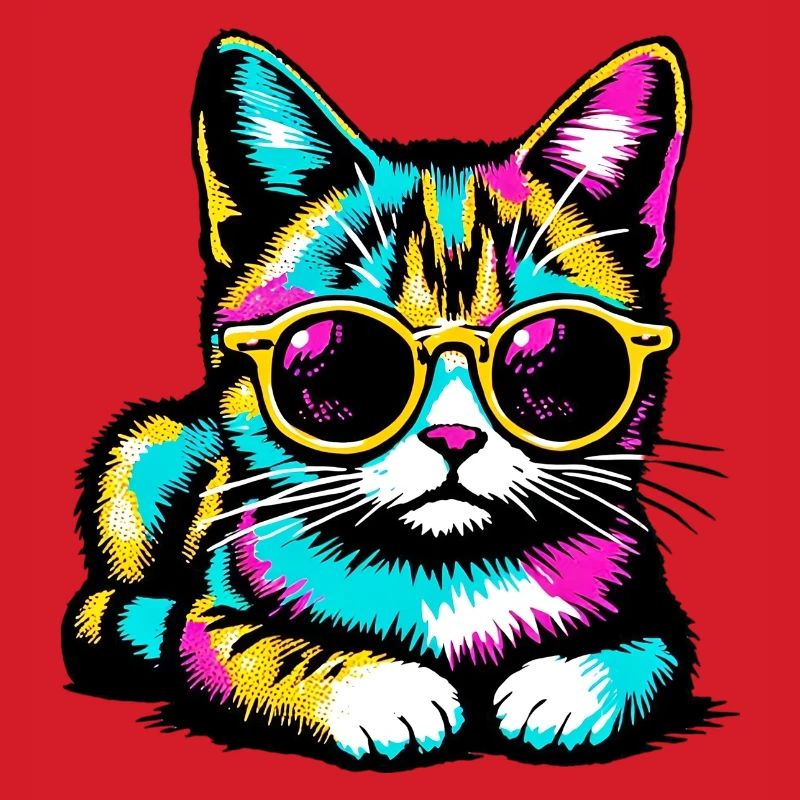 Cat with sunglasses