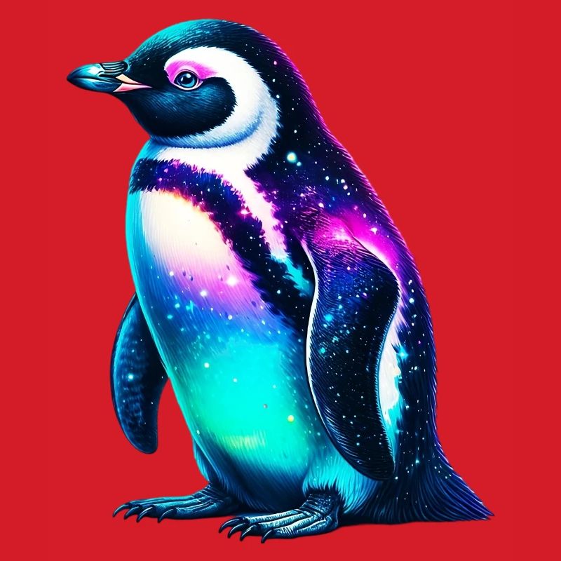 Aurora Borealis Pinguin