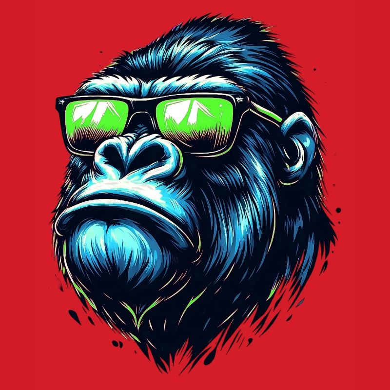 Gorillas with Sunglasses
