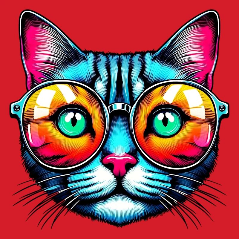 Puss with sunglasses