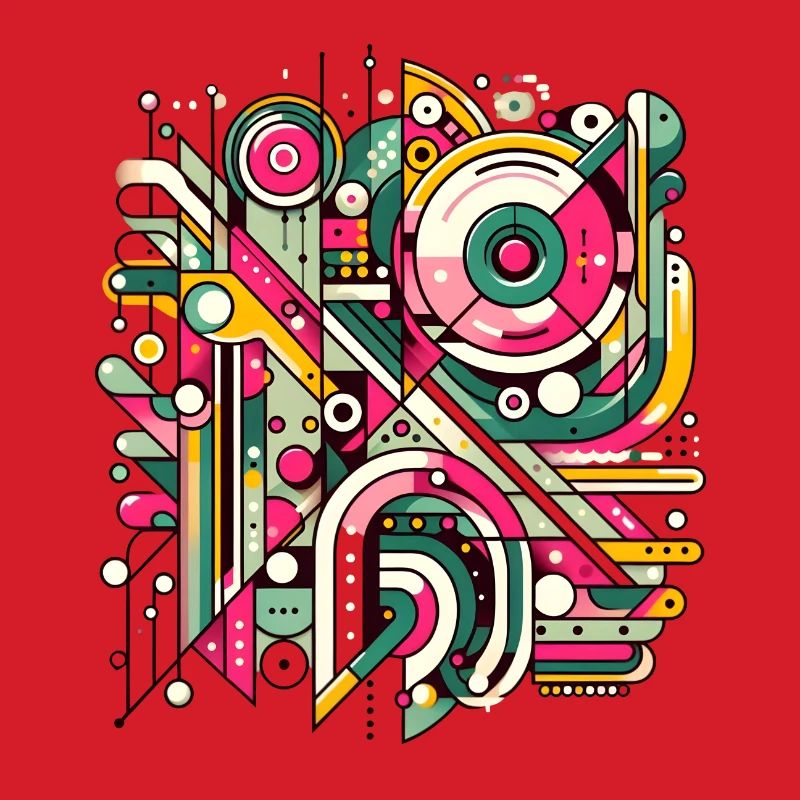 Neon Geometry — Hypergrid