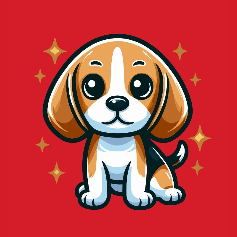 Beagle Chibi Dog