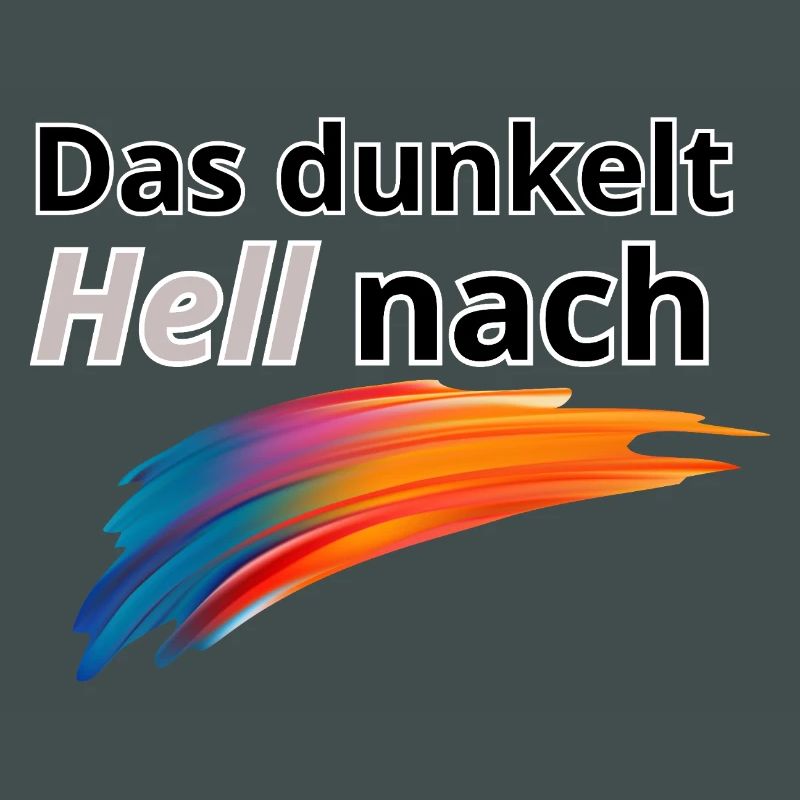 Das Dunkelt hell nach