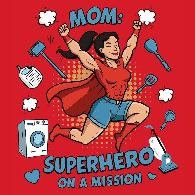 Mutter, Superheldin auf einer Mission !