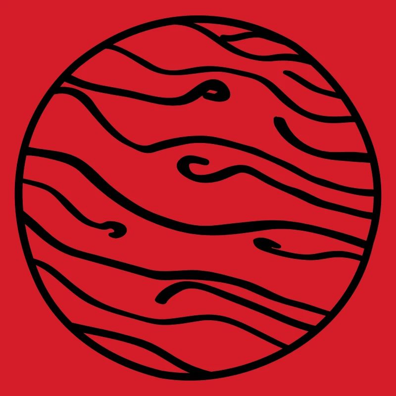 Planète Doodle de l’espace