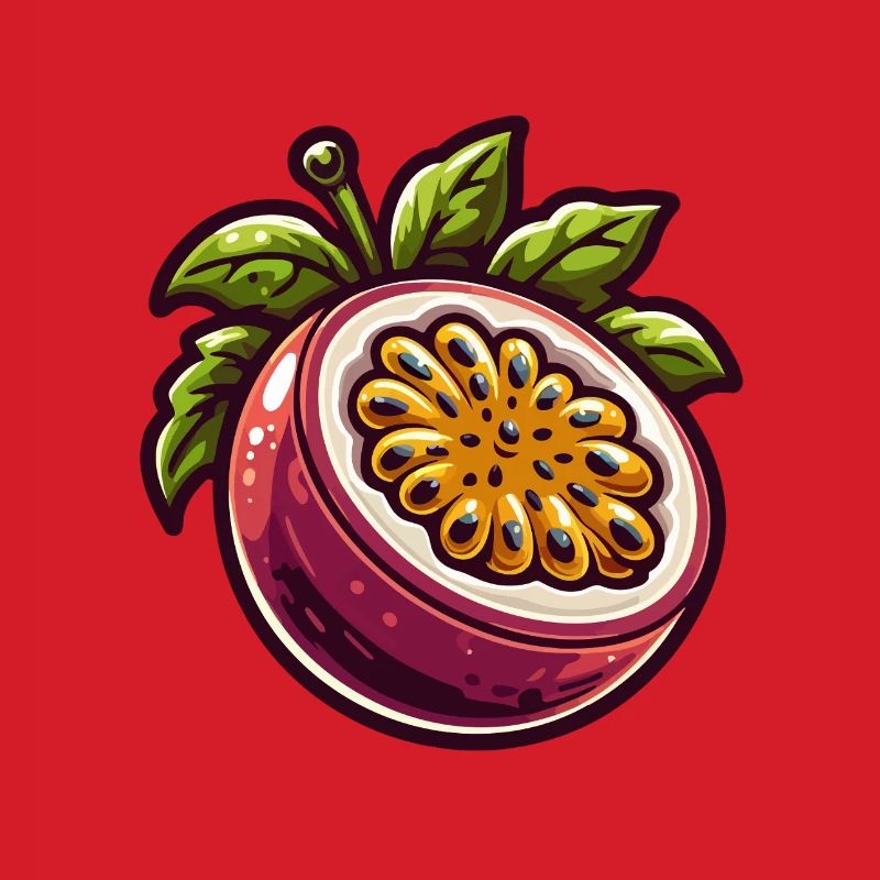 Passionate Exotic Fruit Pattern