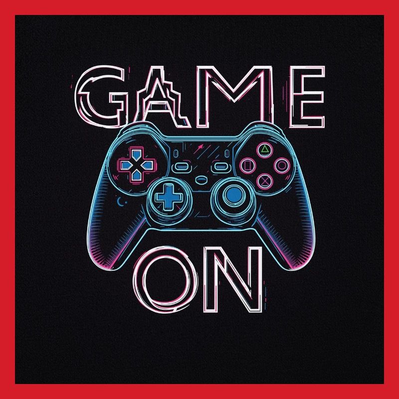 Neon Gaming Controller Design