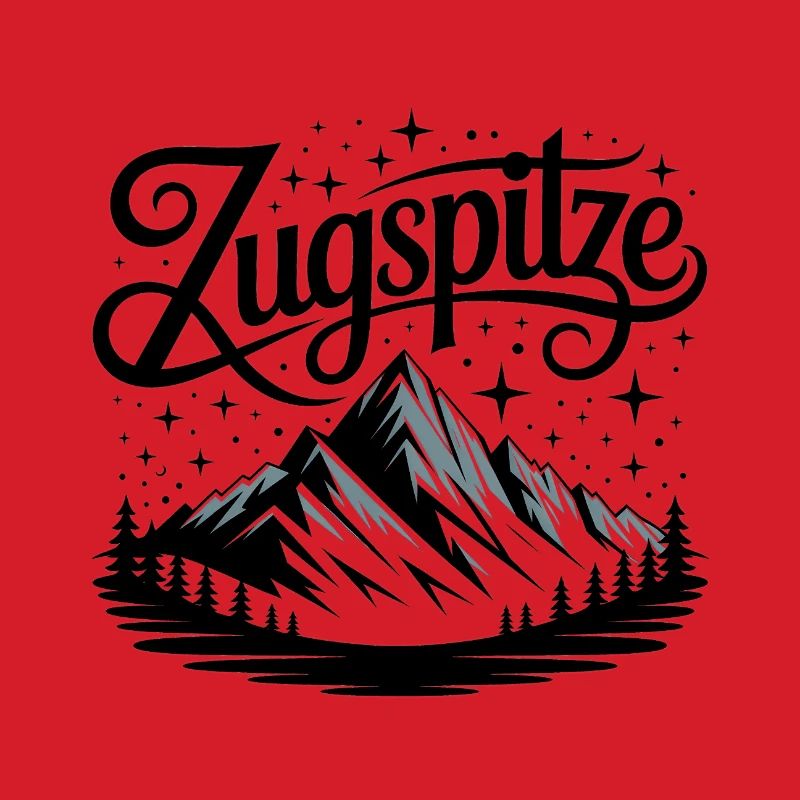 Zugspitze - Souvenir Design