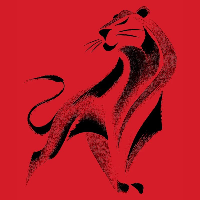 Abstract Lion