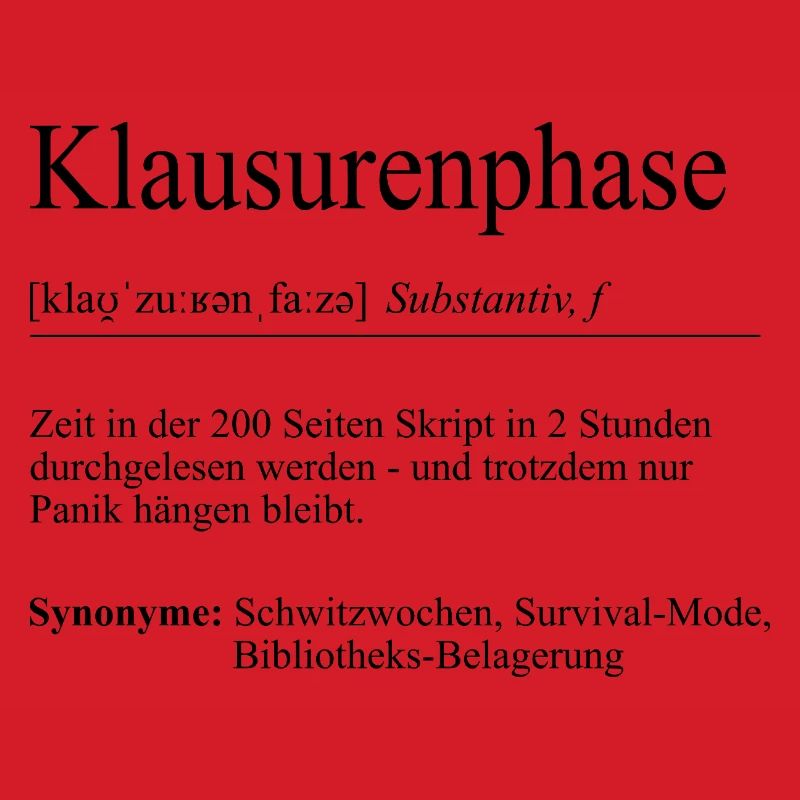Unispruch "Exam Phase" Gift, Students