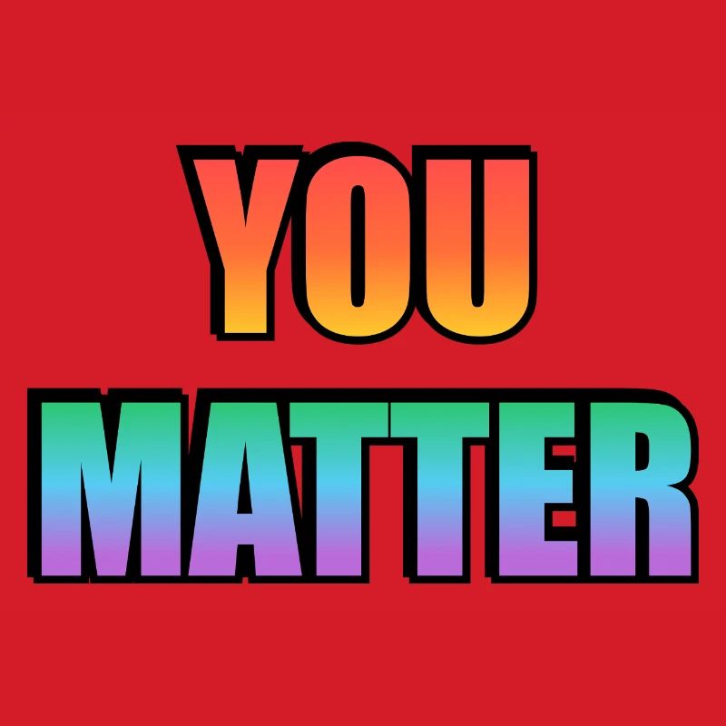 You Matter Gradient Text 
