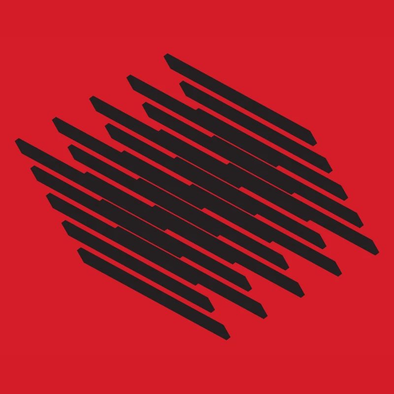 Diagonal Scribble Monochrome Pattern