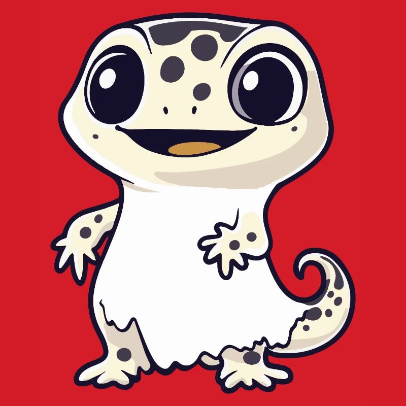Lizard Halloween Ghost