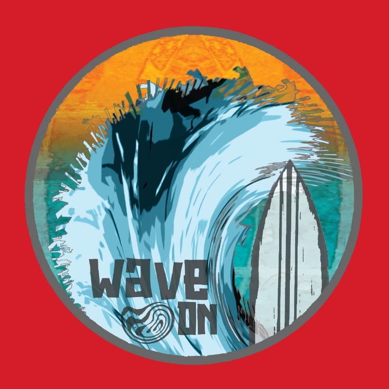 Vague dans Surf Magic Patch