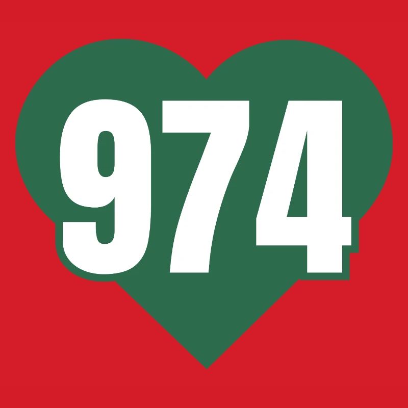Herz 974 Code Grün