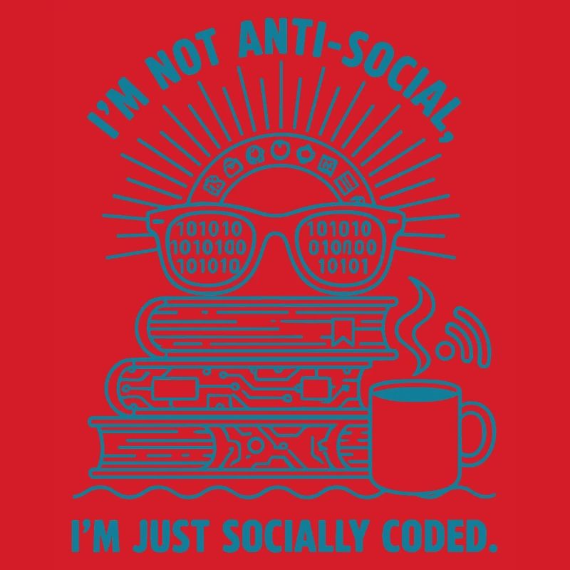 Sozial Codiert: Bücher, Kaffee & Code