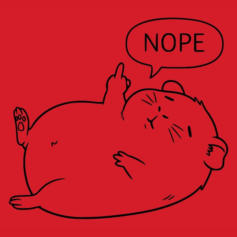 Non, cochon d’Inde | Design mignon