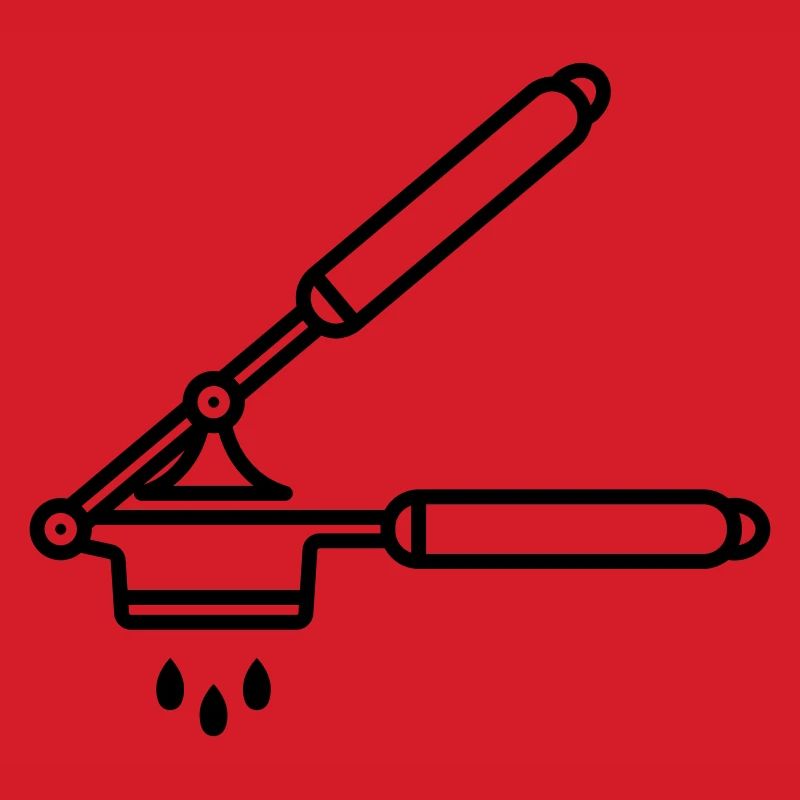 Knoblauch Presse oder Spätzle Presse