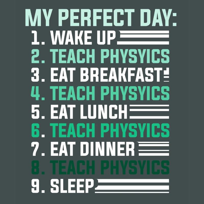 Physics Physicist Physics Student Physics Teacher