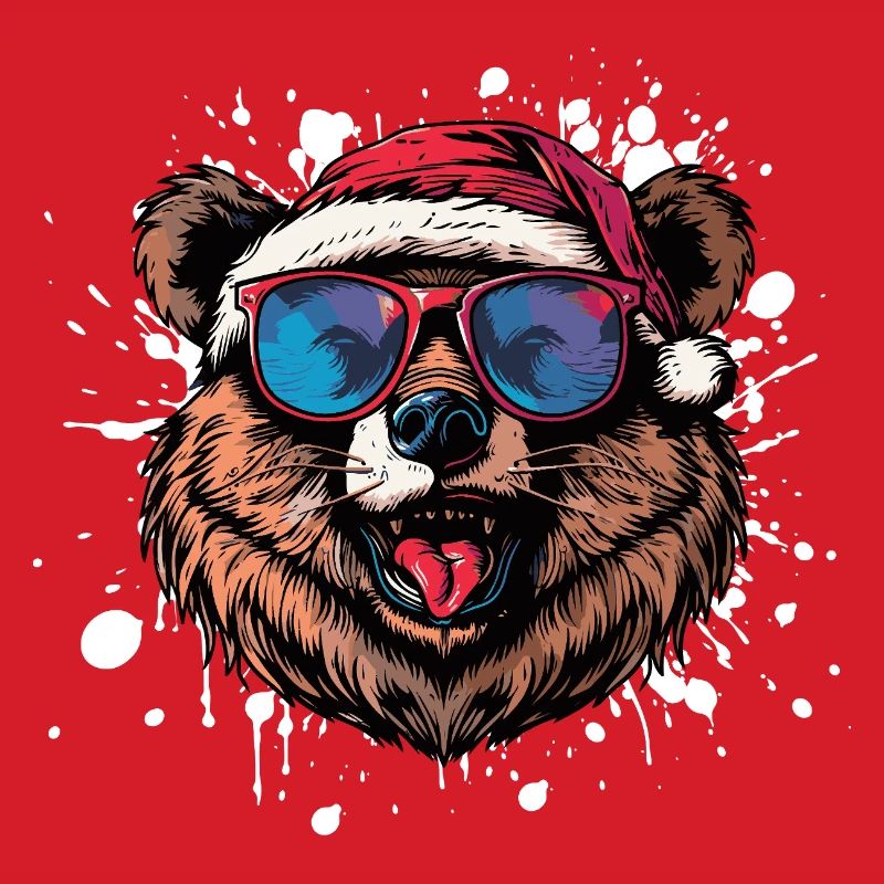 Bear Christmas Funny
