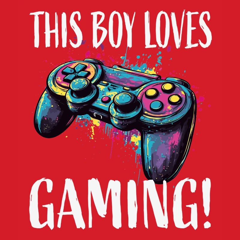 This Boy Loves Gaming Controller