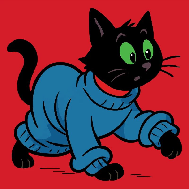 Meeko en pull oversize