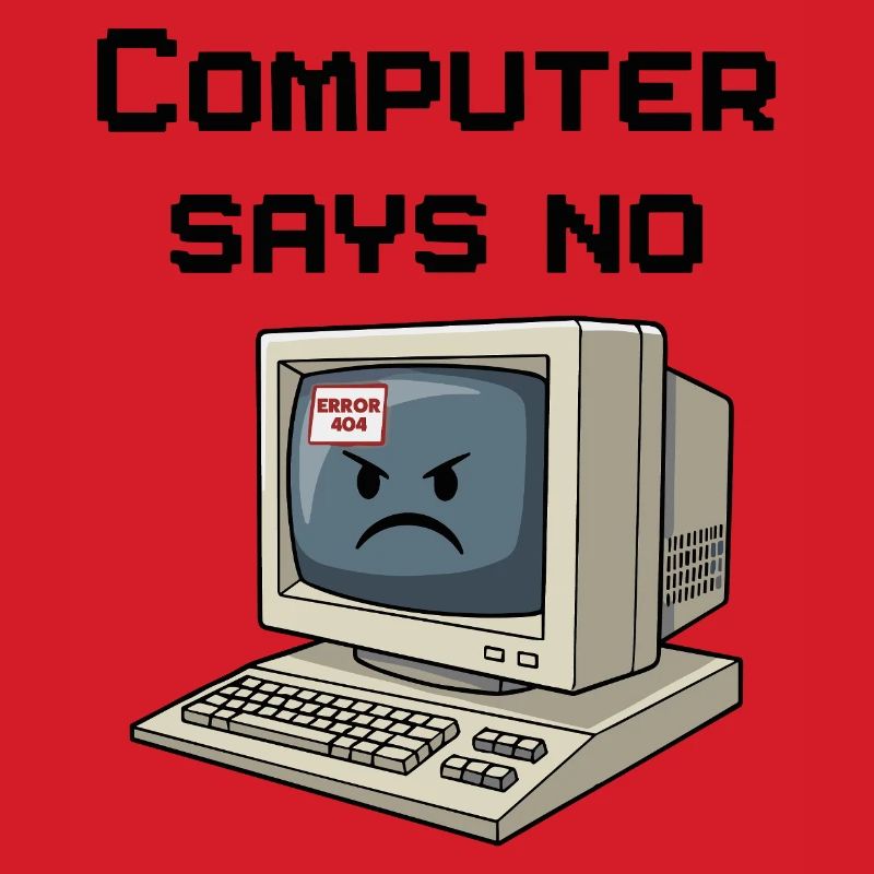 Retro Computer 404 Fehler