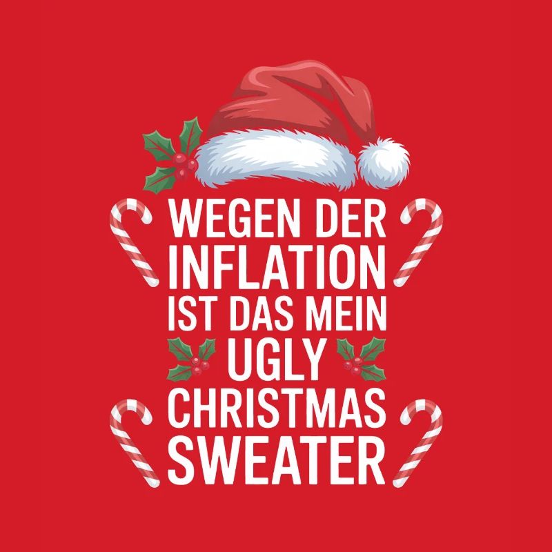 Pull de Noël moche et moche de l’inflation