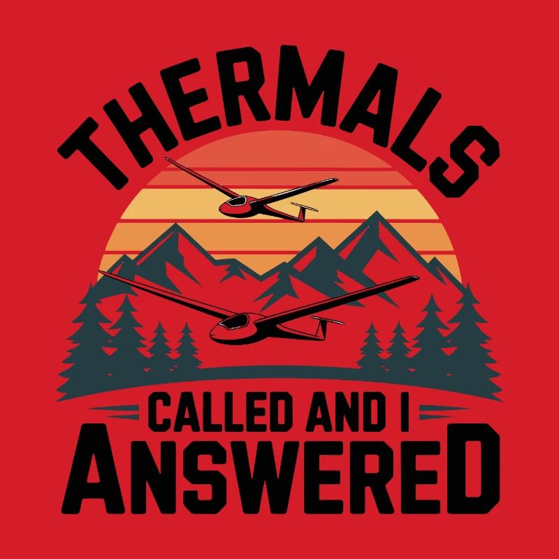 Glider thermals call, I answer – gliding