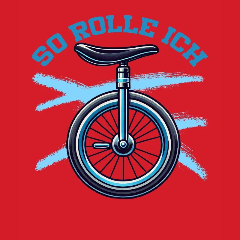 So Rolle Ich Einrad Einradfahrer