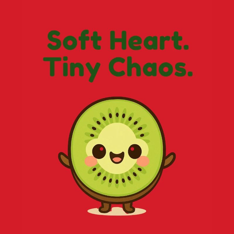 Softe Herz Tiny Chaos Kiwi