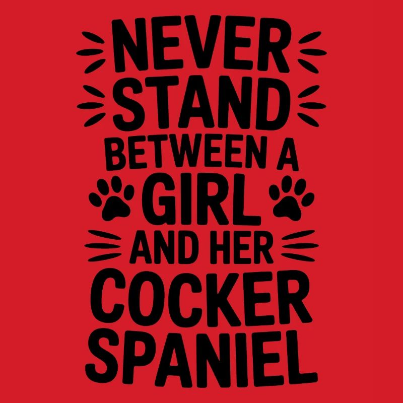 Cocker Spaniel Spruch Witz Cocker Spaniel Geschenk