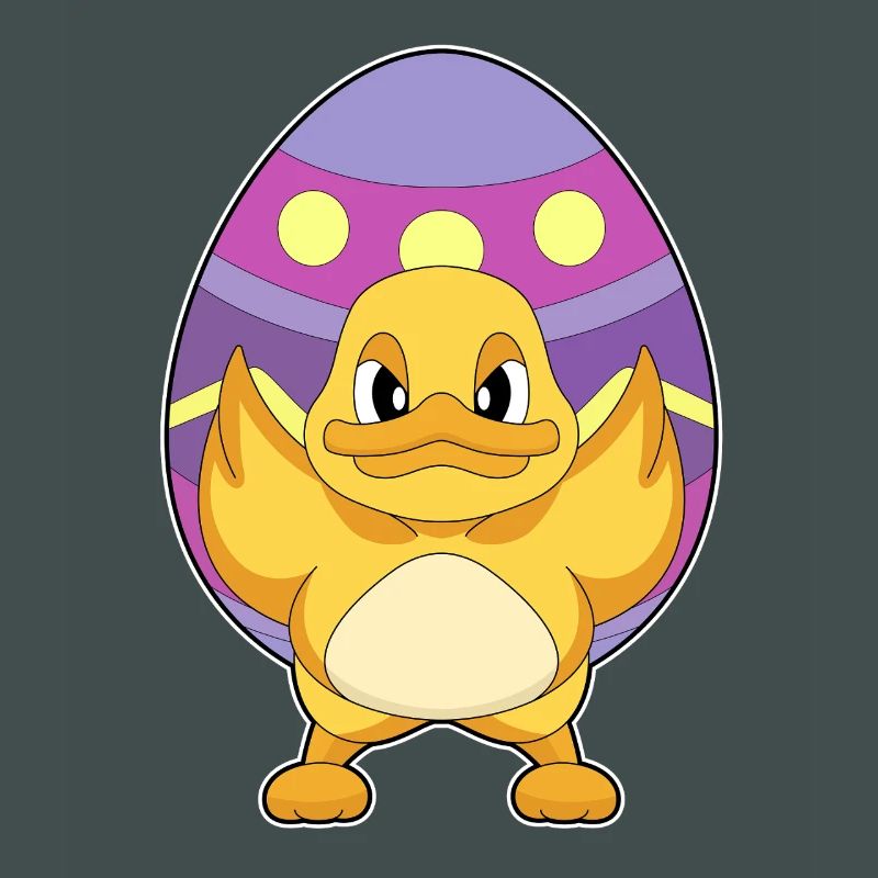 Duck Easter Easter Egg