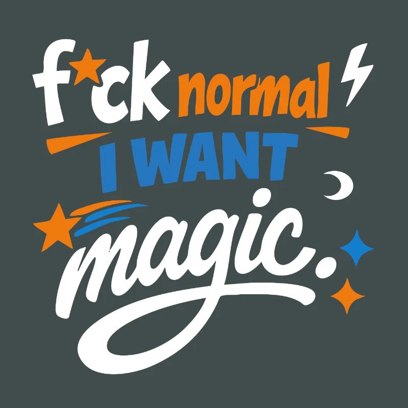 Magic instead of normality: Courageously colourful