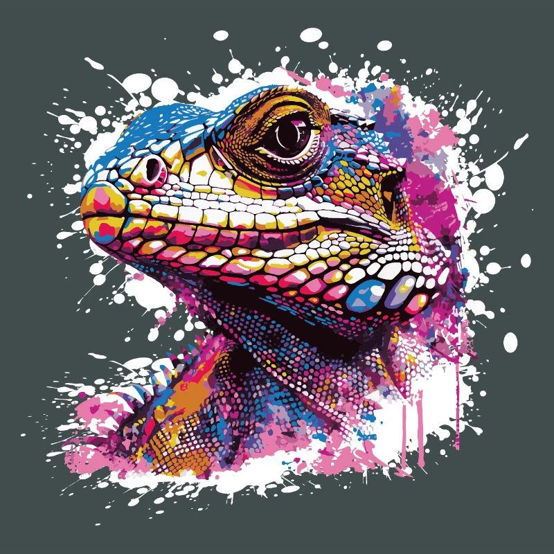 Lizard Graffiti