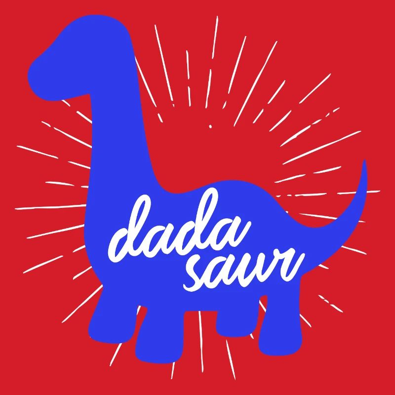 Daddysaurus Rex Funny Dinosaur Slogan Design