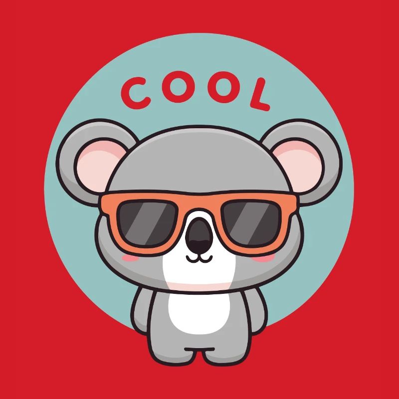 Koala Coole Bunte Gläser
