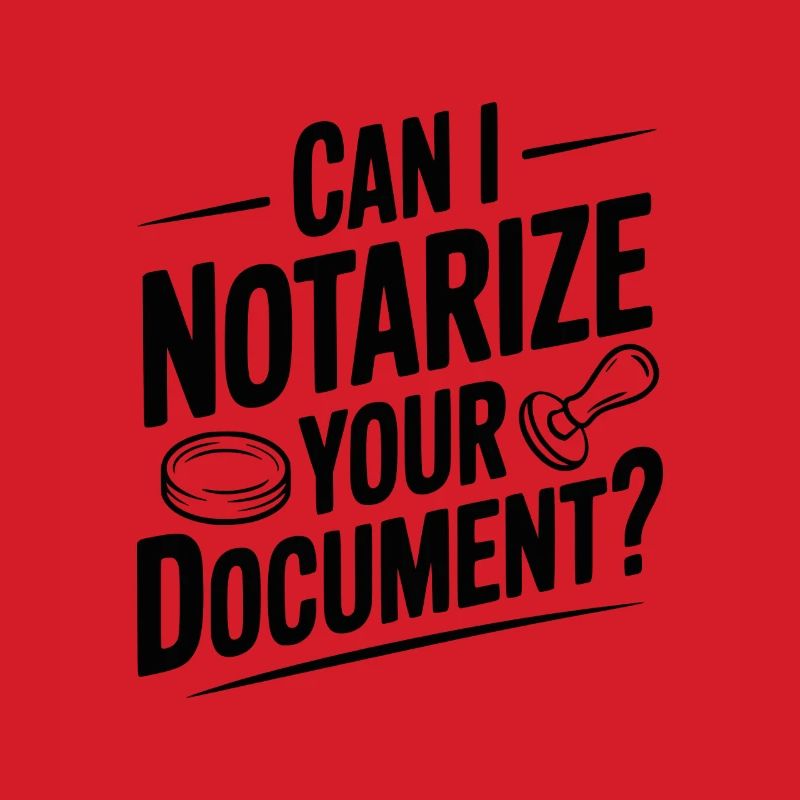 Can I Notarize Your Document?