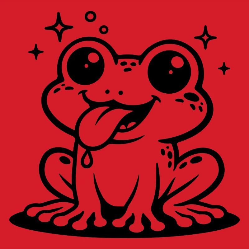 Toad Comic Frog