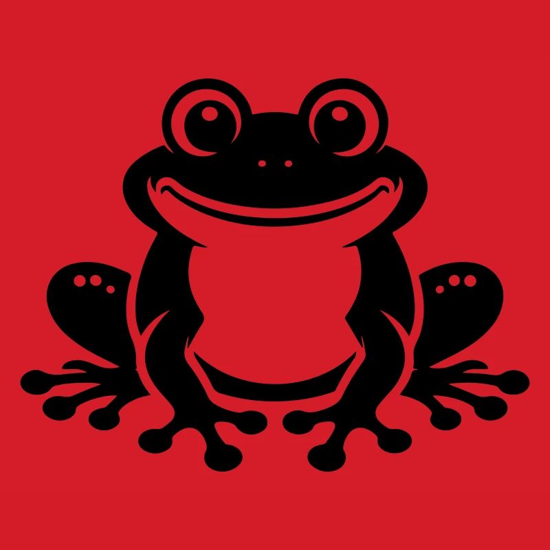Kröte Comic Frosch