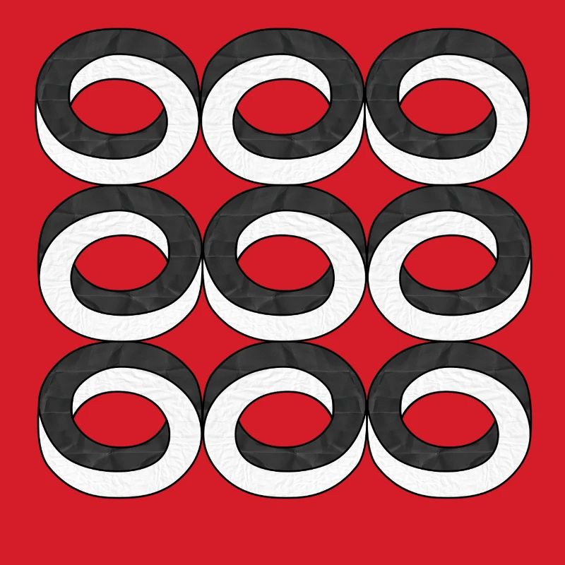 Optical Illusion Circles Texture