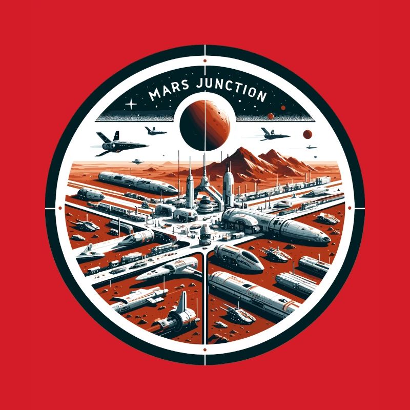 Mars Junction Spaceport Patch