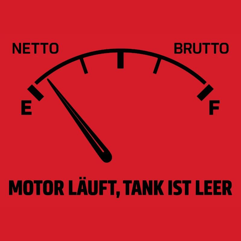 Engine runs tank empty