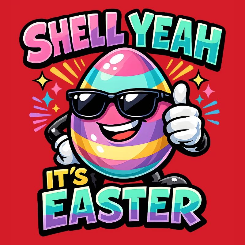 Shell Yeah It's Easter Ostern Spruch Hell yeah