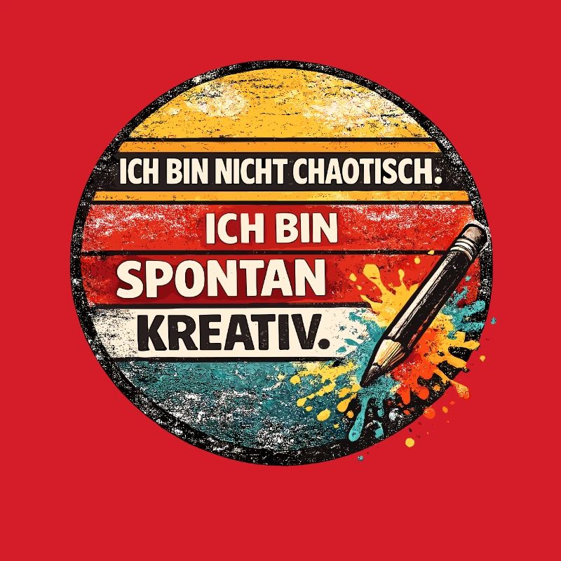 Spontaneously creative: Not chaotic