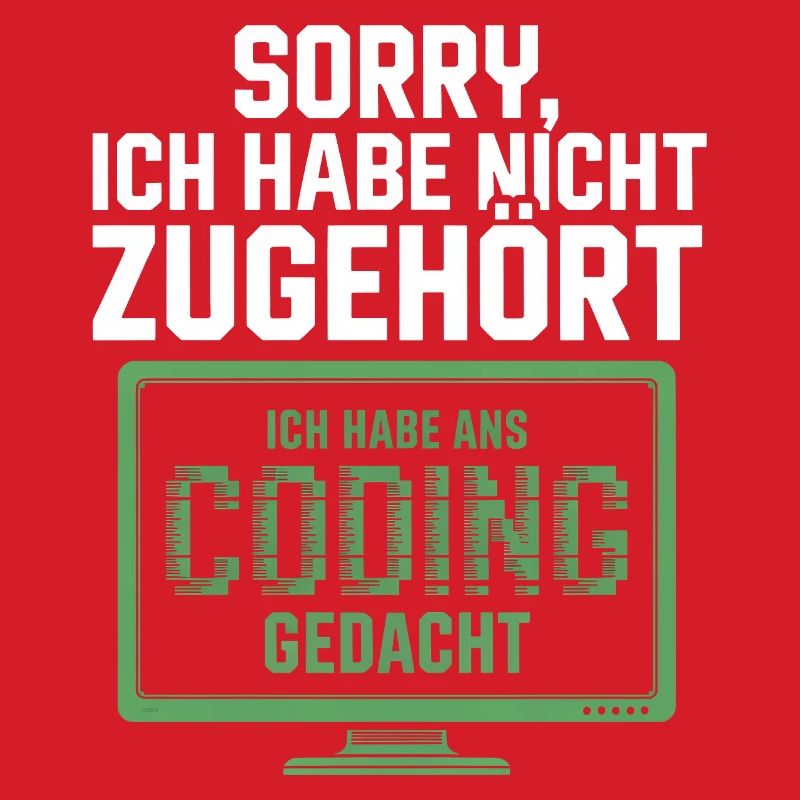 Sorry, I thought coding