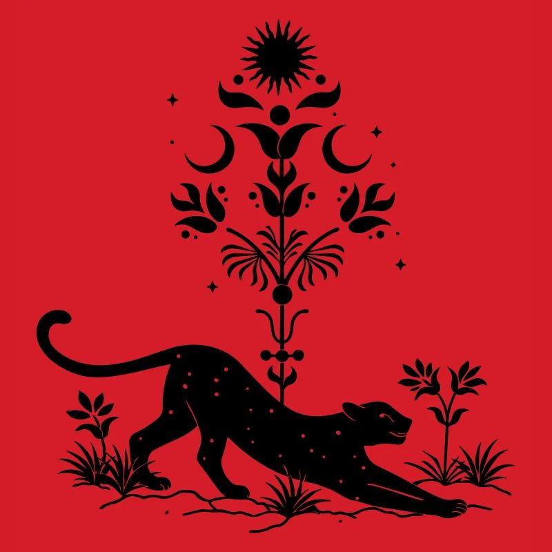 Cosmic Leopard Boho