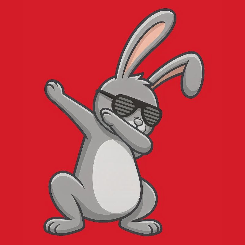 Easter Bunny Dab Easter Dabbing Bunny