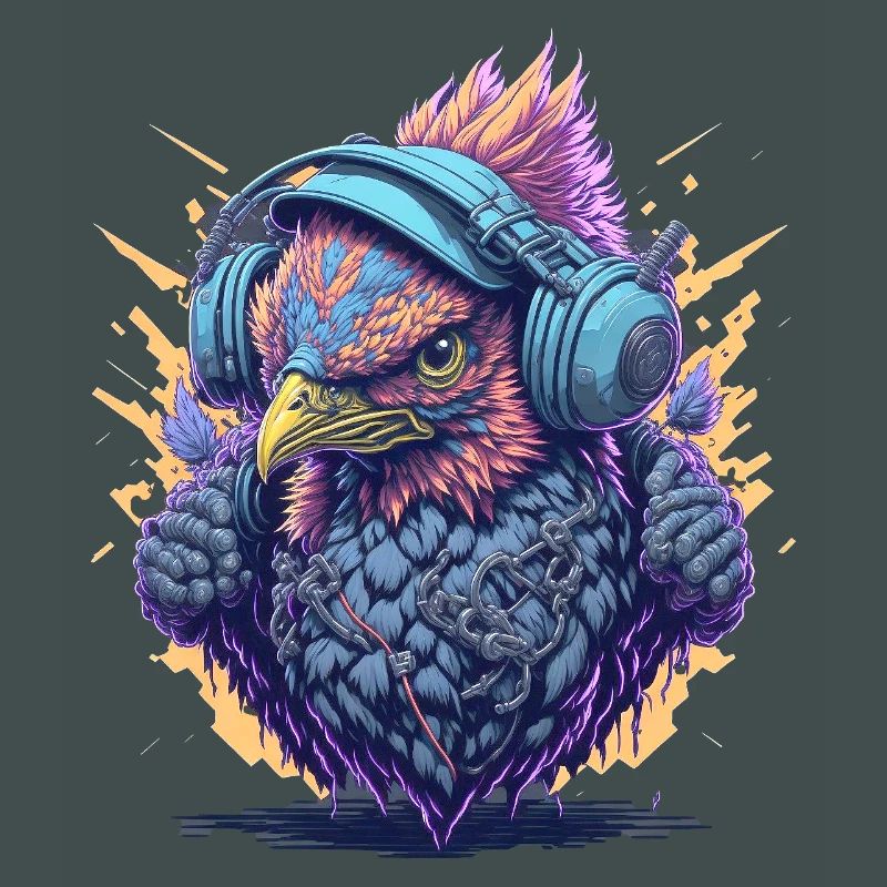 DJ mit Kopfhörer